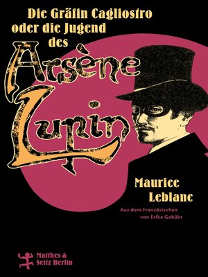 cover image of Die Gräfin Cagliostro oder die Jugend des Arsène Lupin
